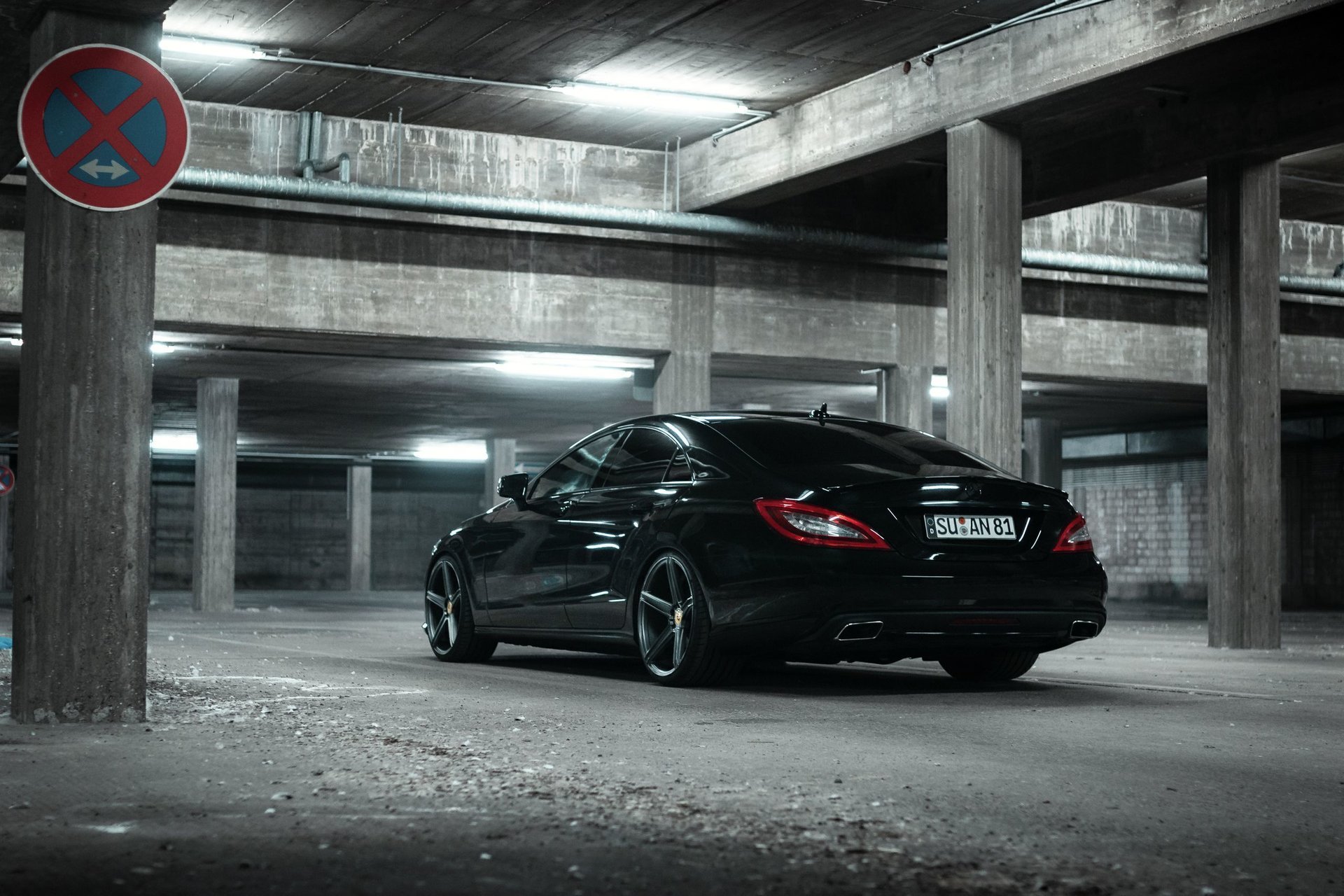 MERCEDES-BENZ CLS-Klasse 218 KV1 grau matt
