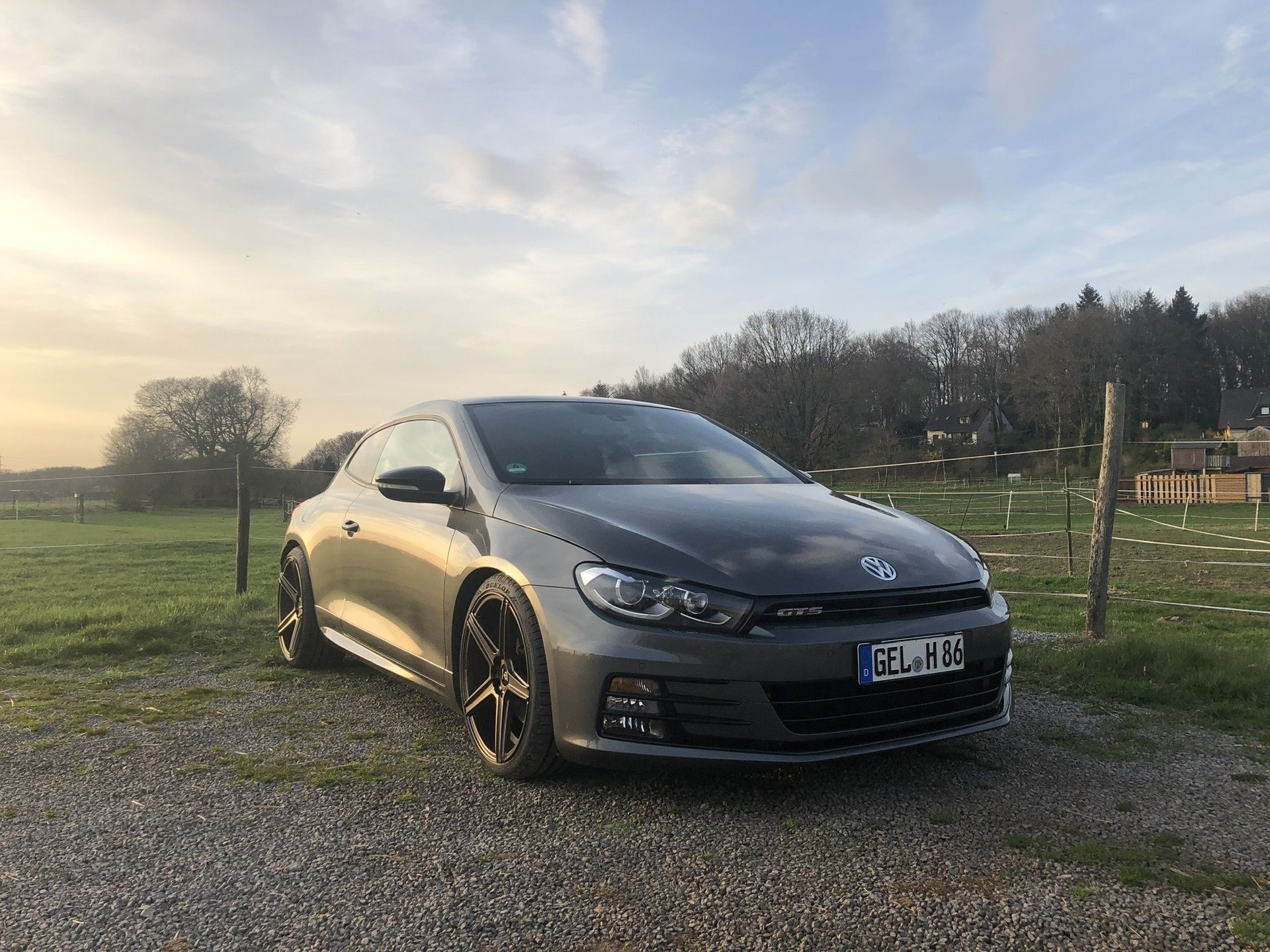 VOLKSWAGEN Scirocco 13 KV1 bronze seidenmatt