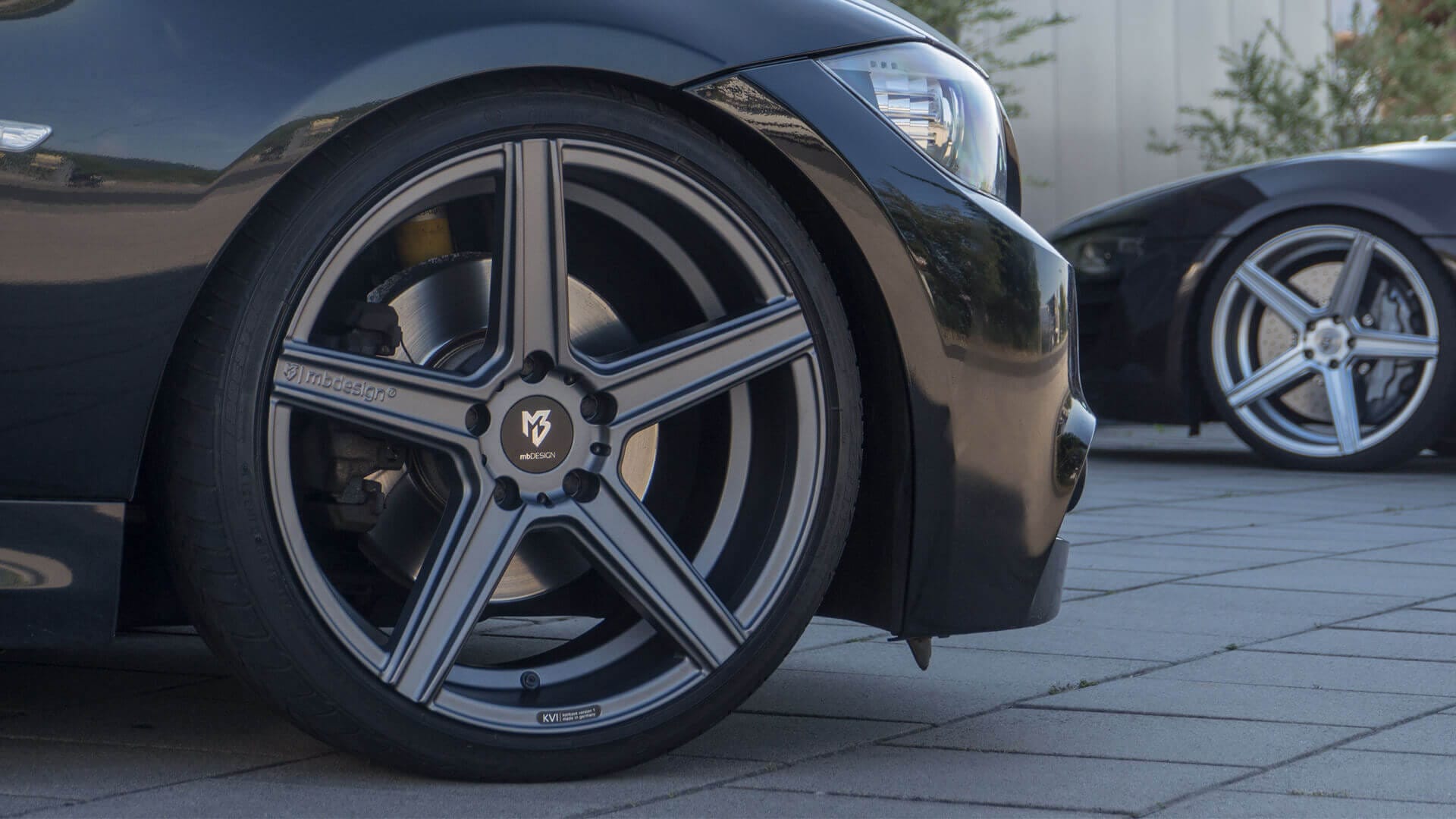 mbDESIGN KV1 Kpl.-Rad in grey matt