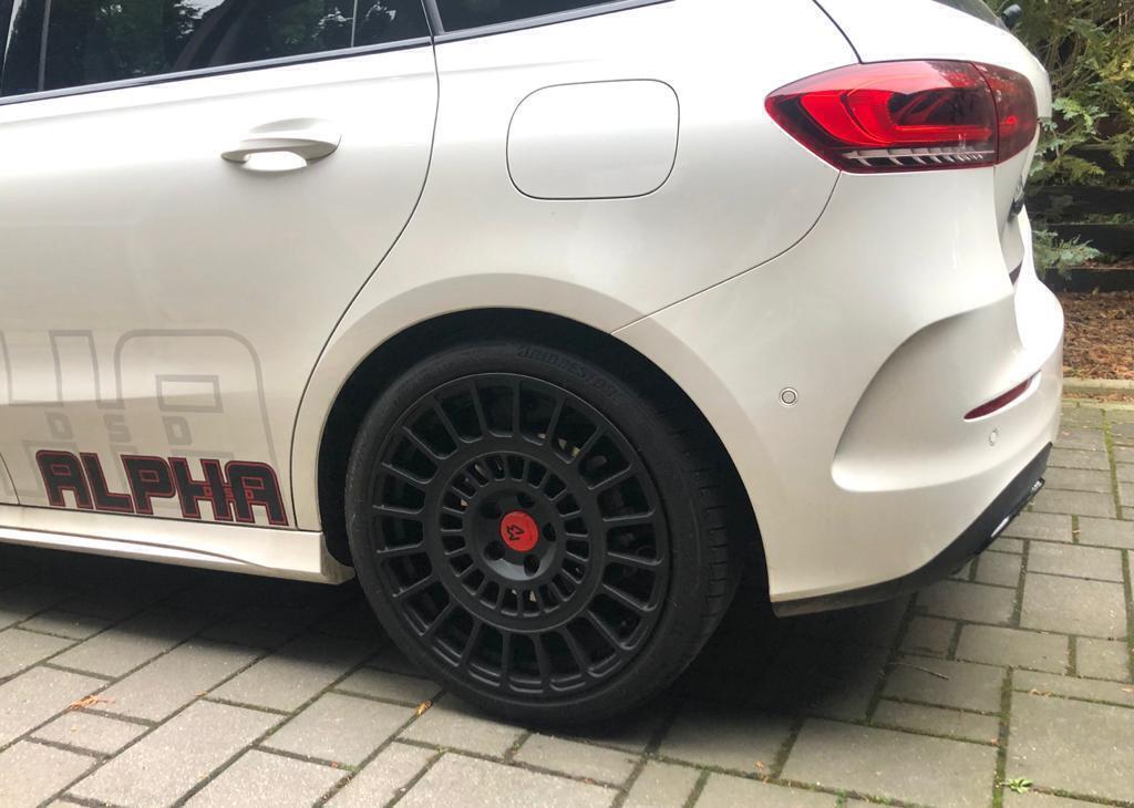 MERCEDES-BENZ B-Klasse F2B MSP schwarz stumpfmatt