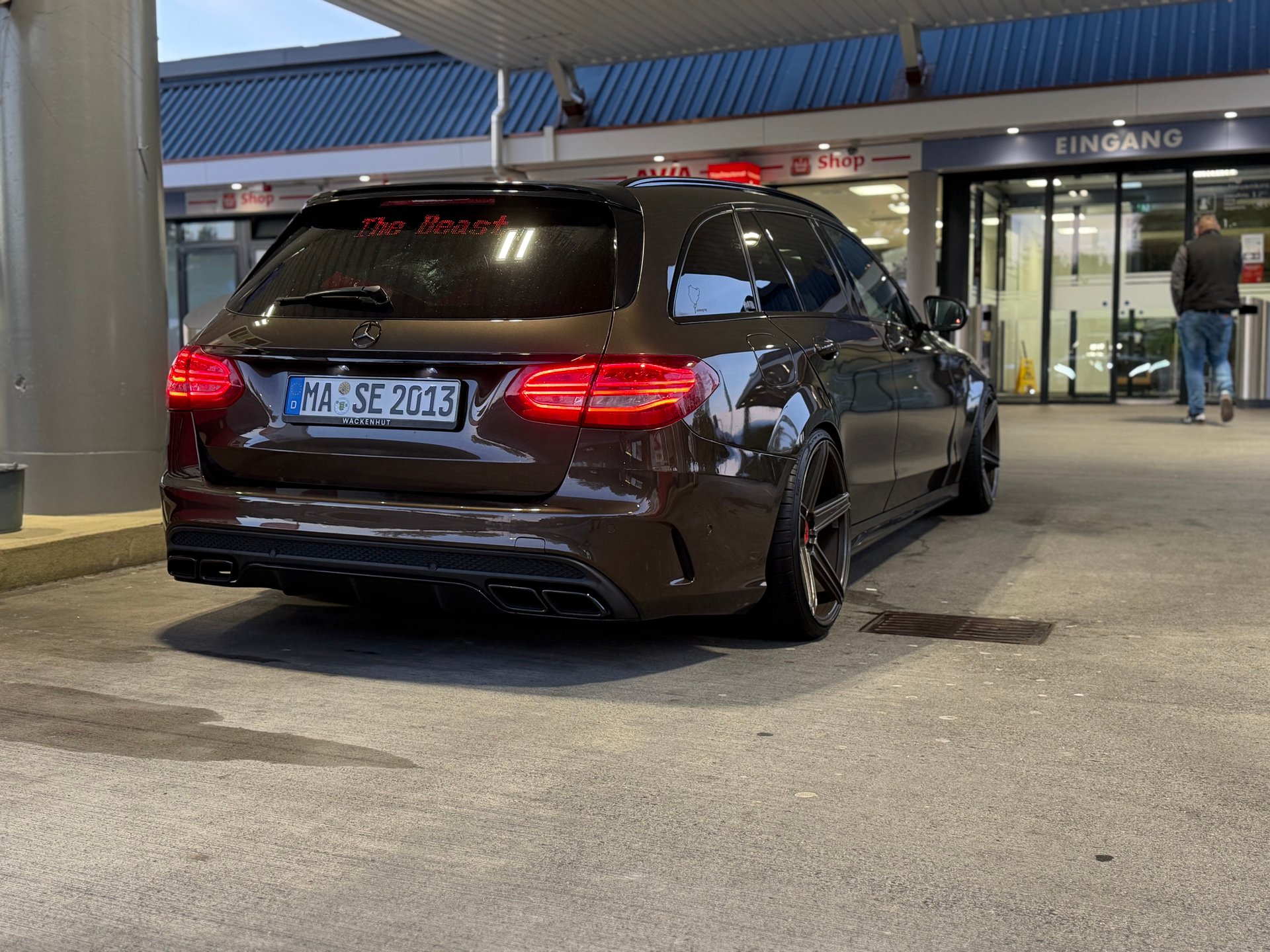 MERCEDES-BENZ C-Klasse T-Modell AMG 204K-AMG(S205) C 63 S AMG KV1 grau glänzend