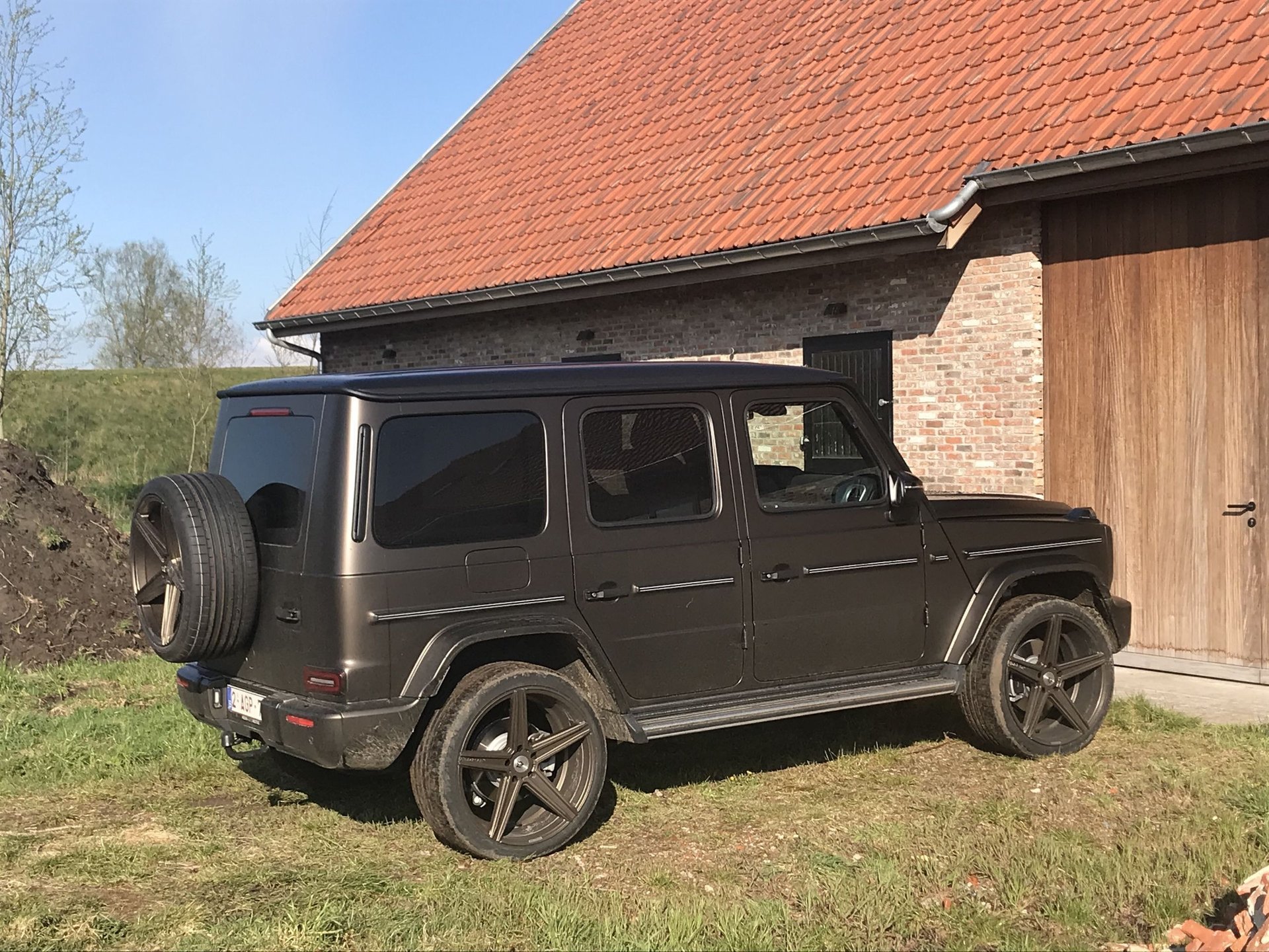 MERCEDES-BENZ G-Klasse W463 463A - KV1 bronze seidenmatt