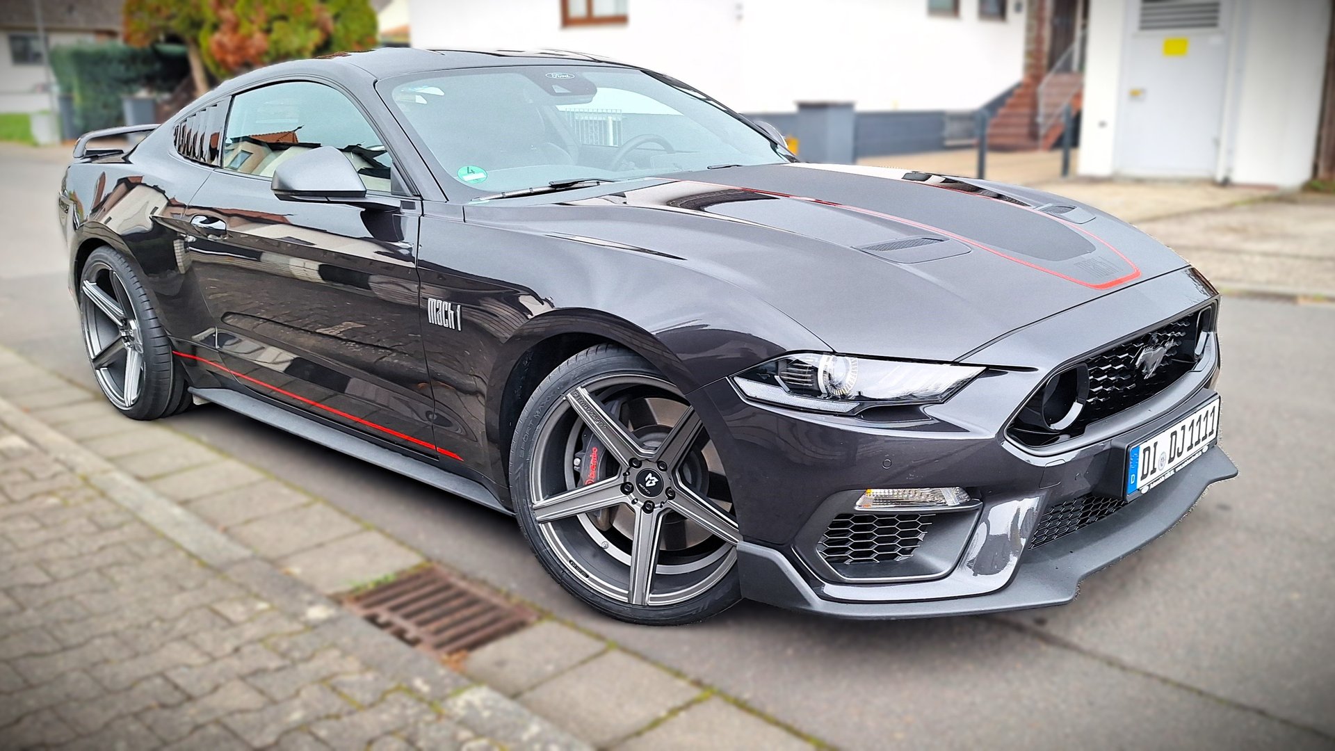 FORD Mustang Mach 1 with mbDESIGN DC wheels in 20 inch