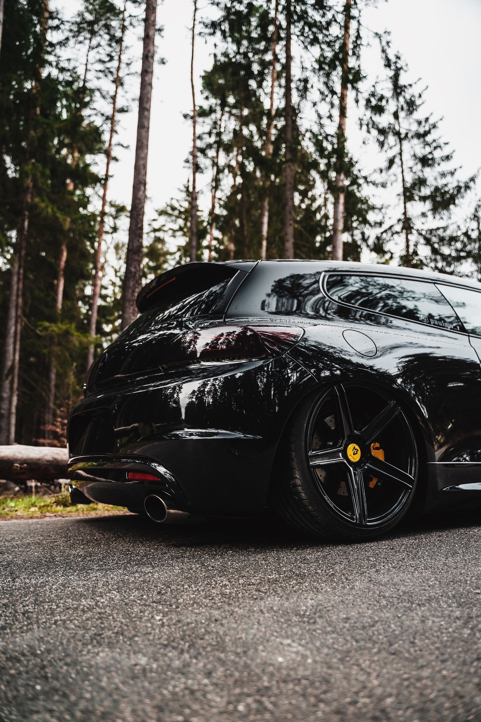 VOLKSWAGEN Scirocco R 13 KV1 schwarz glänzend