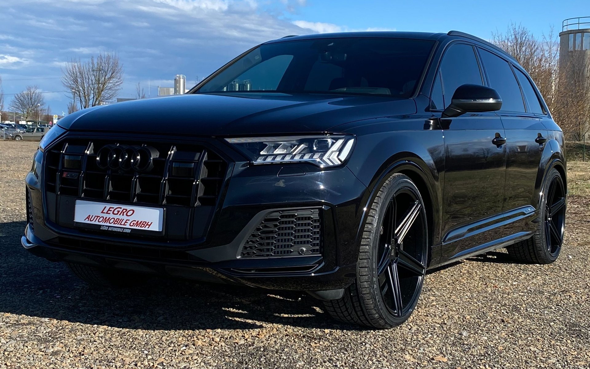 AUDI SQ7 4L - KV1 schwarz seidenmatt
