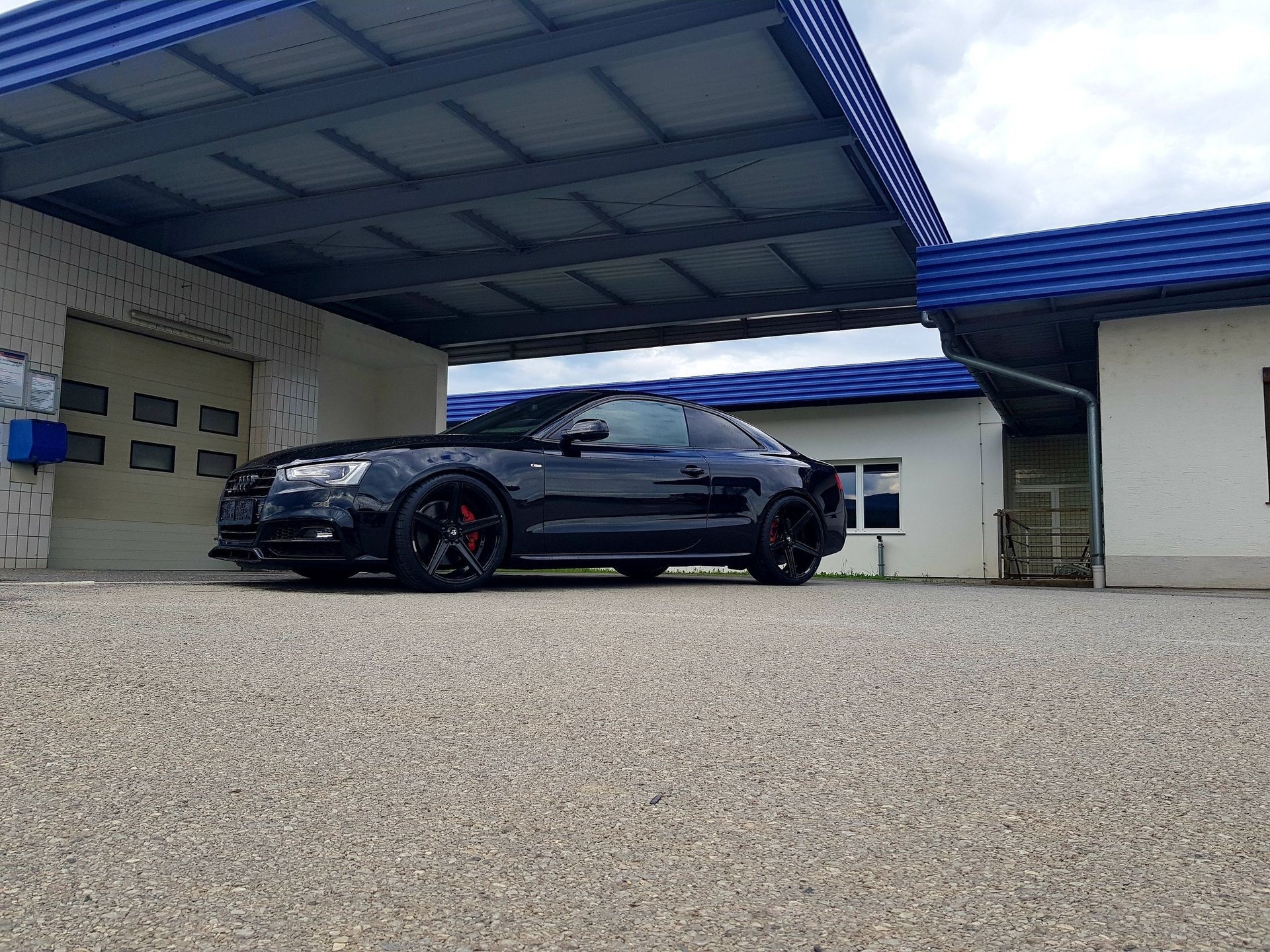 AUDI A5 Cabrio B8 KV1 schwarz glänzend
