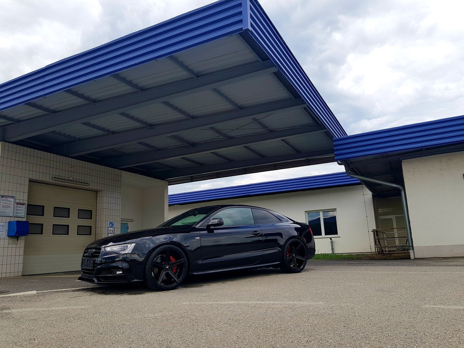 AUDI A5 Cabrio B8 KV1 schwarz glänzend