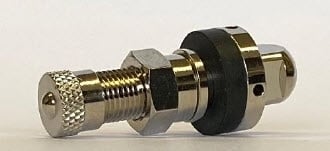 Metal valve small 8.3mm, for multi-piece wheels for TPMS system
