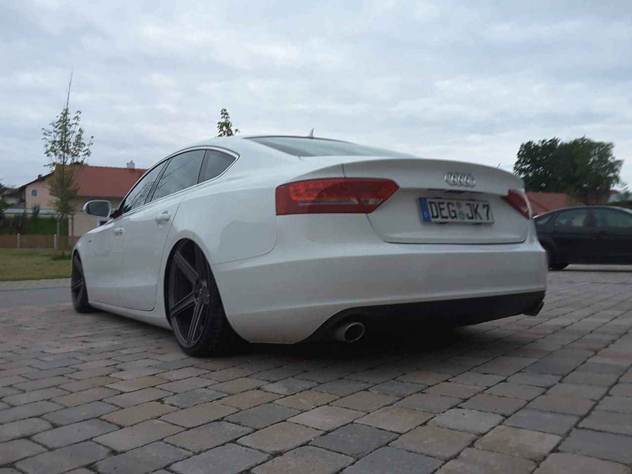 AUDI A5 Cabrio B8 KV1 grau matt
