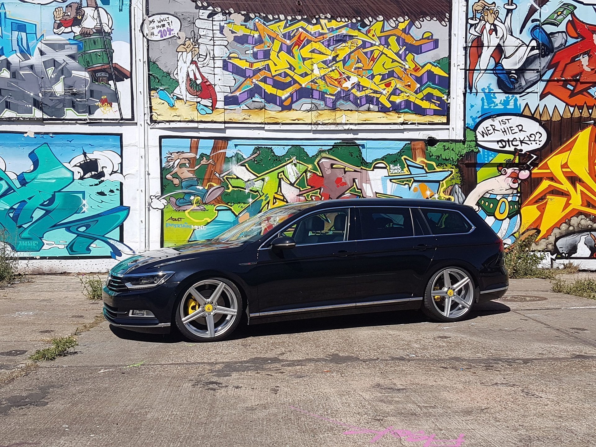 VOLKSWAGEN Passat 3C - KV1 silber glänzend