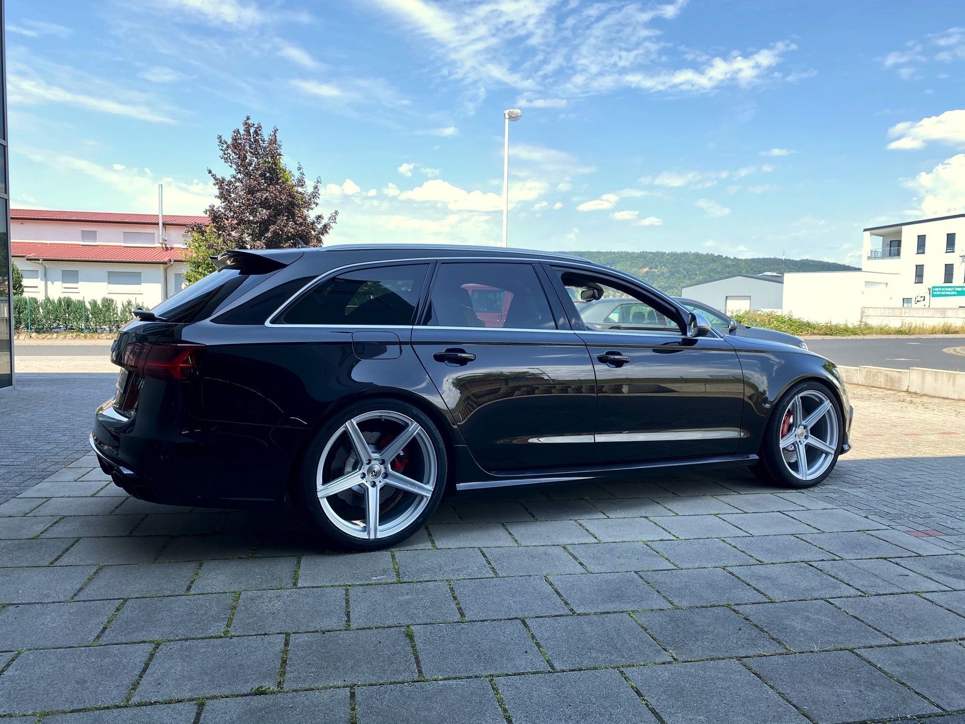 AUDI RS6 Avant 4G KV1 S silber glänzend