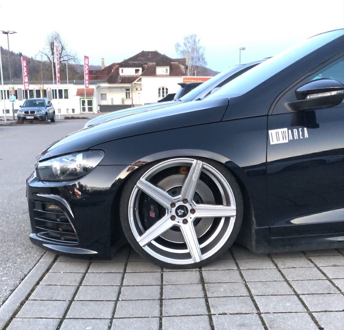 VOLKSWAGEN Scirocco R 13 - KV1 silber glänzend