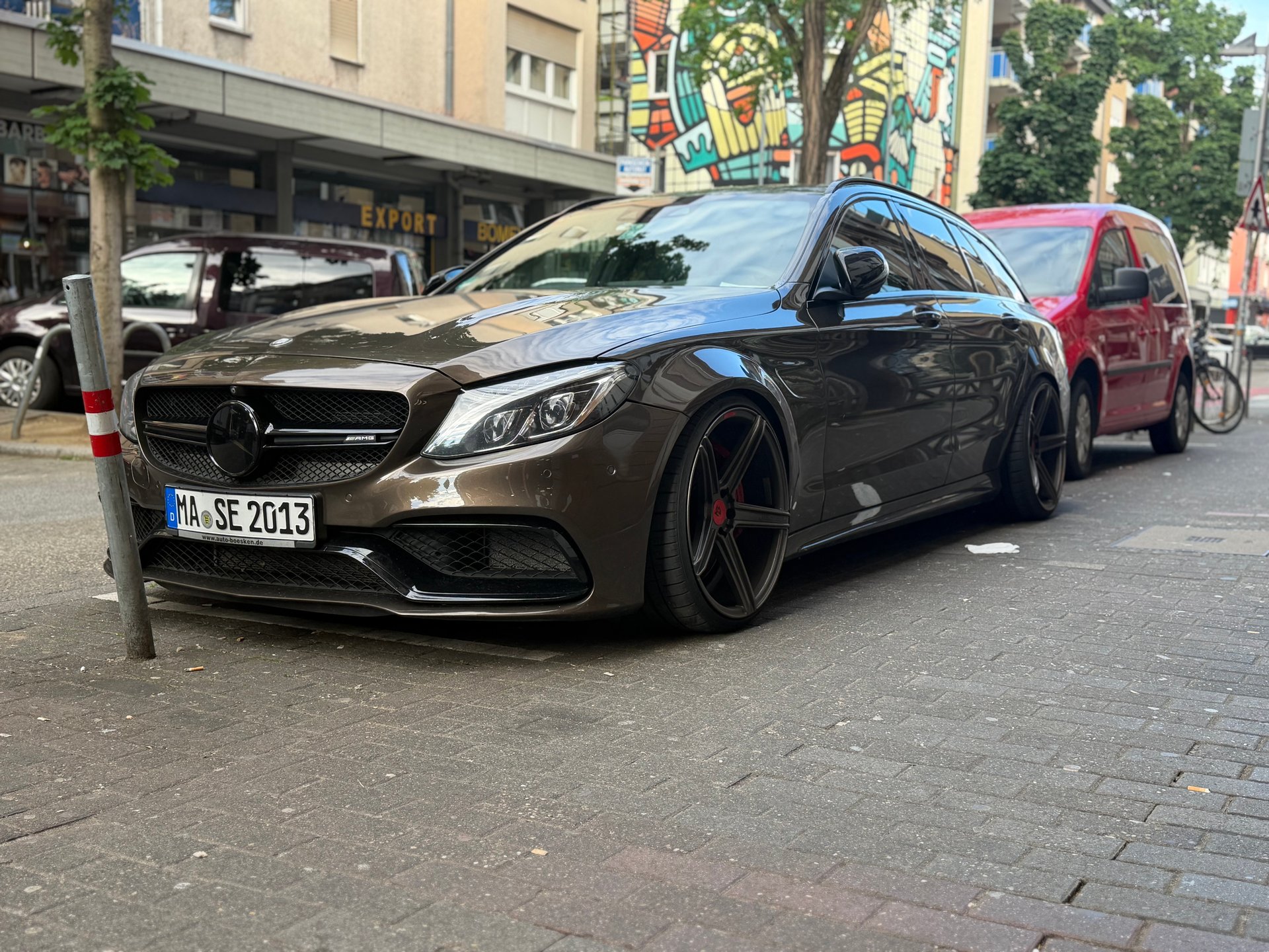 MERCEDES-BENZ C-Klasse T-Modell AMG 204K-AMG(S205) C 63 S AMG KV1 grau glänzend