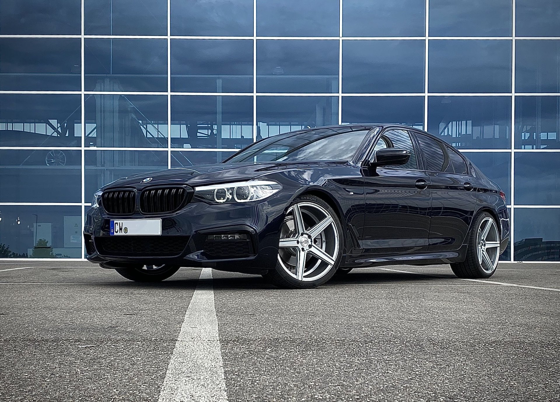 BMW 5er G5L - KV1 silber glänzend