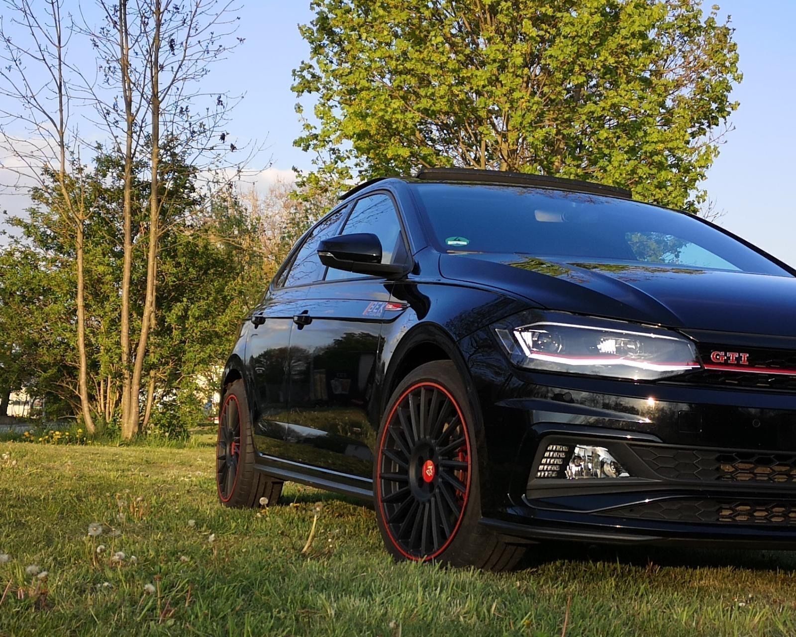 VOLKSWAGEN Polo AW - VR3 schwarz stumpfmatt