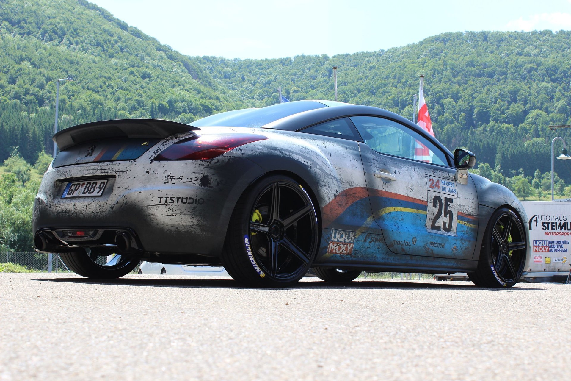 PEUGEOT RCZ 4J KV1 schwarz glänzend