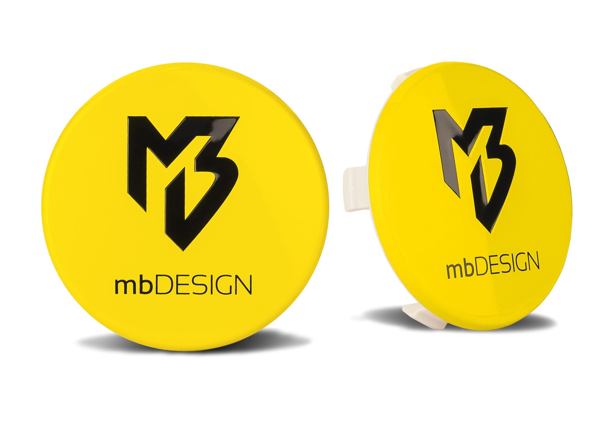 mbDESIGN Nabendeckel in yellow