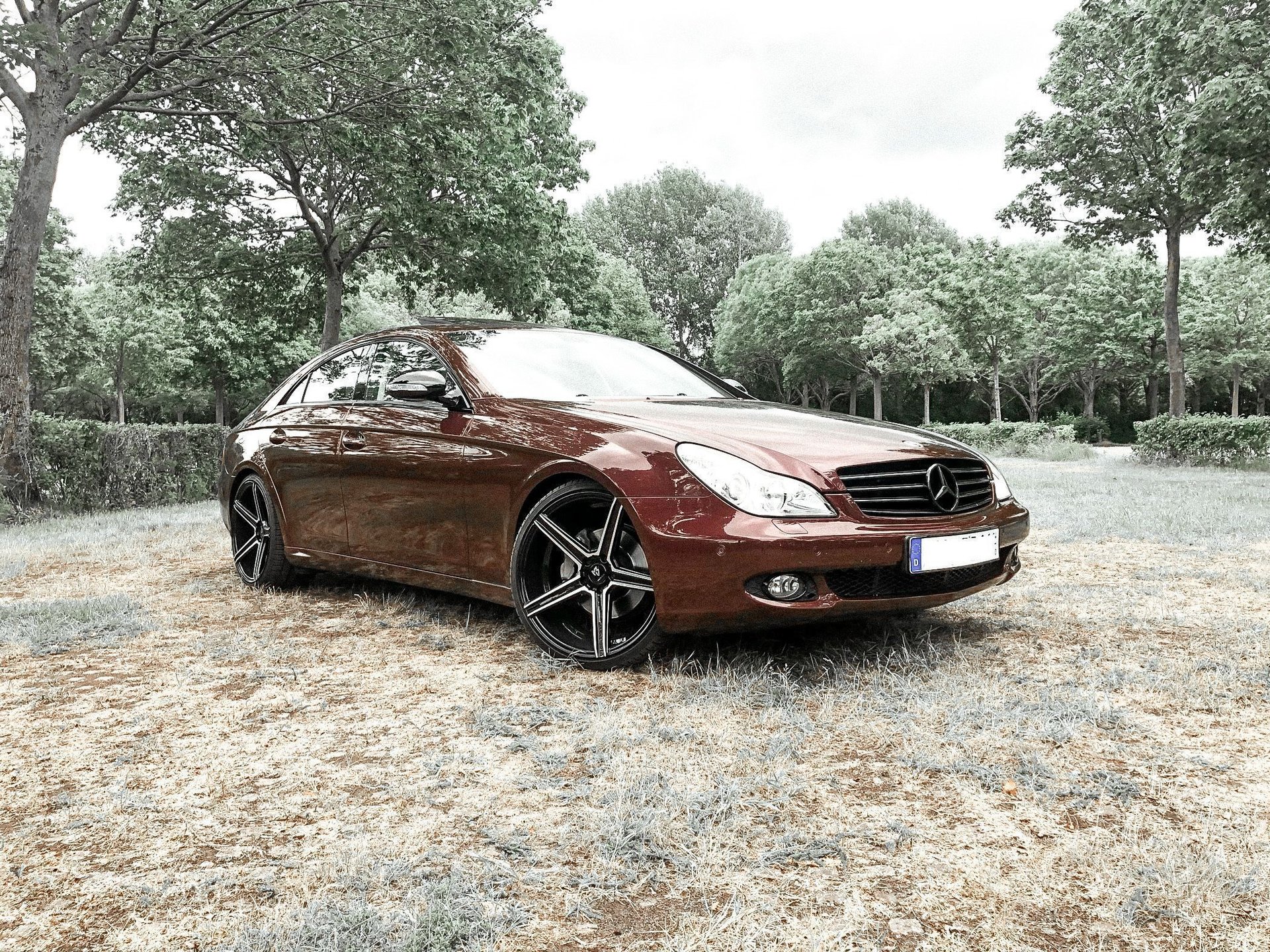 MERCEDES-BENZ CLS-Klasse 219 - KV1 schwarz glänzend poliert