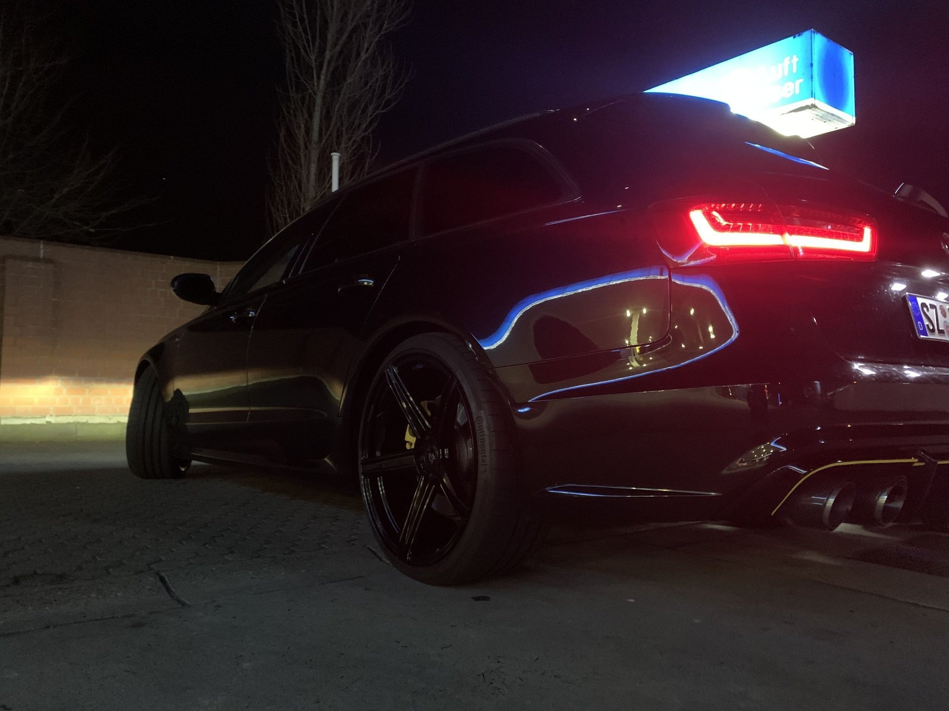 AUDI A6 4G KV1 S schwarz glänzend