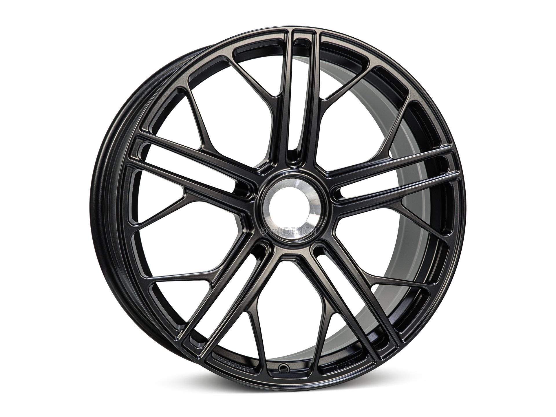 mbDESIGN SF1 Forged forged wheel 8,5x20 in matt black – view 1