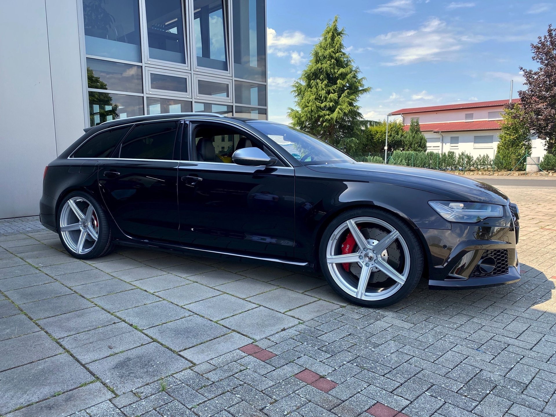 AUDI RS6 Avant 4G KV1 S silber glänzend