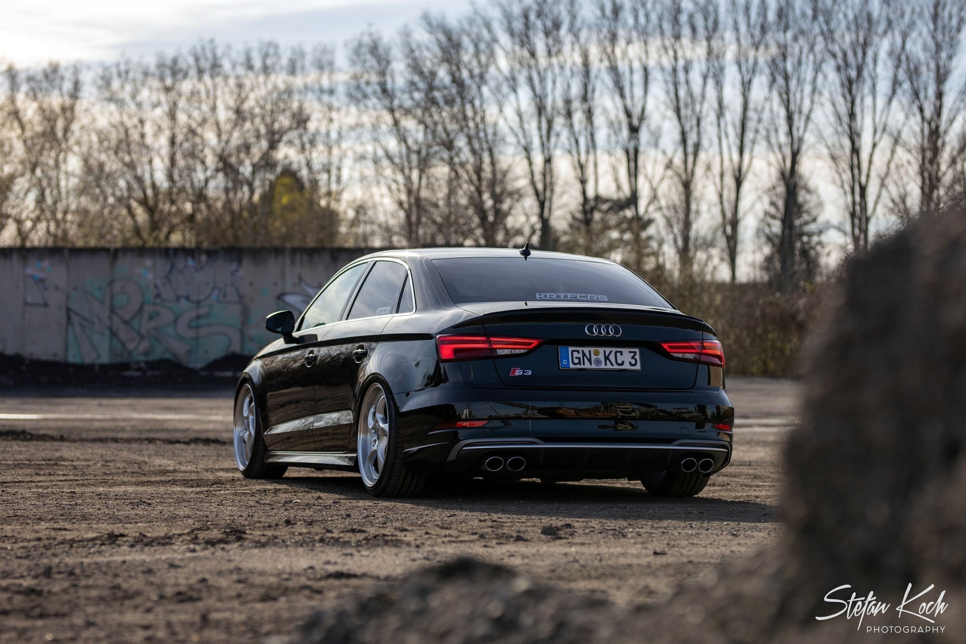AUDI S3 Cabrio 8V TURBO silber glänzend poliert