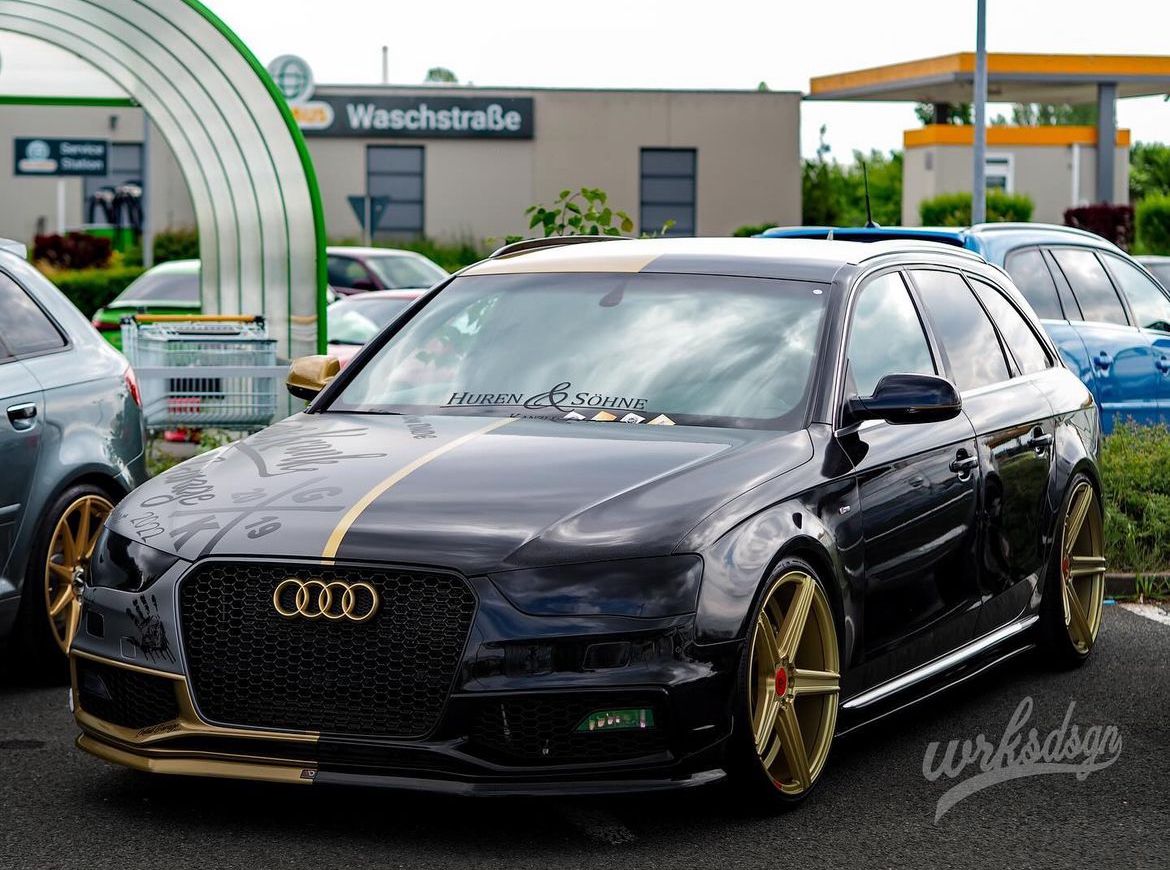 AUDI A4 Avant B8 - KV1 gold glänzend