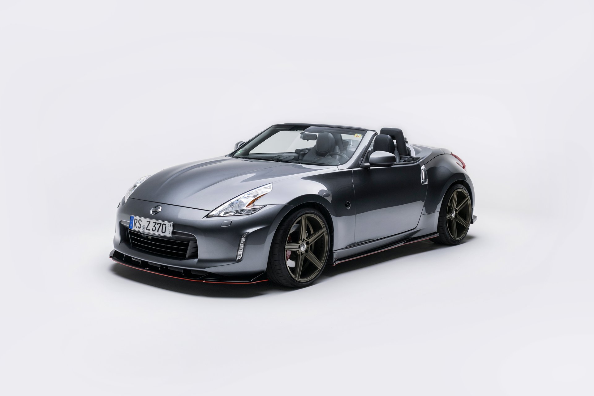NISSAN 370Z Coupe Z34 - KV1 schwarz seidenmatt