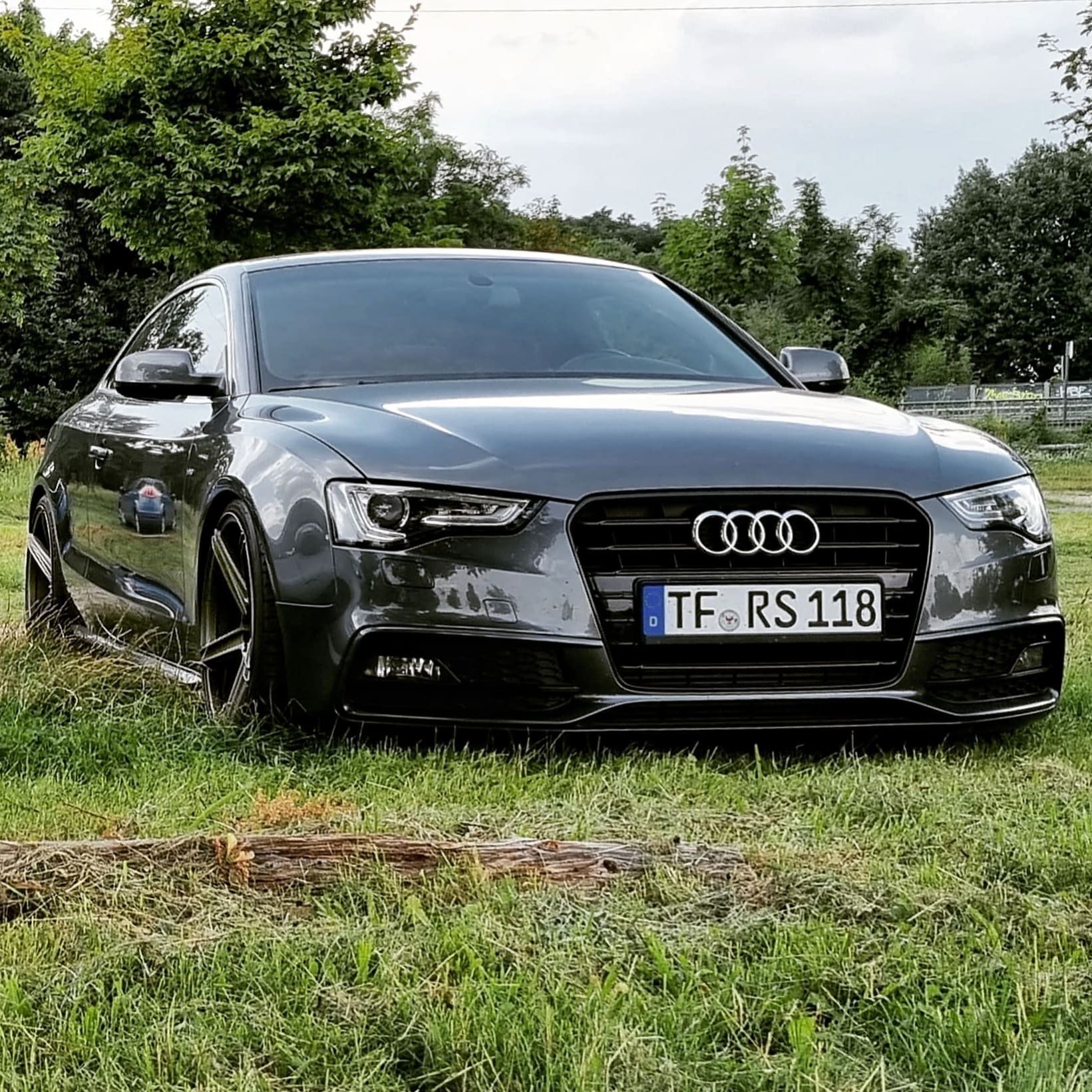 AUDI A5 Cabrio B8 KV1 grau matt