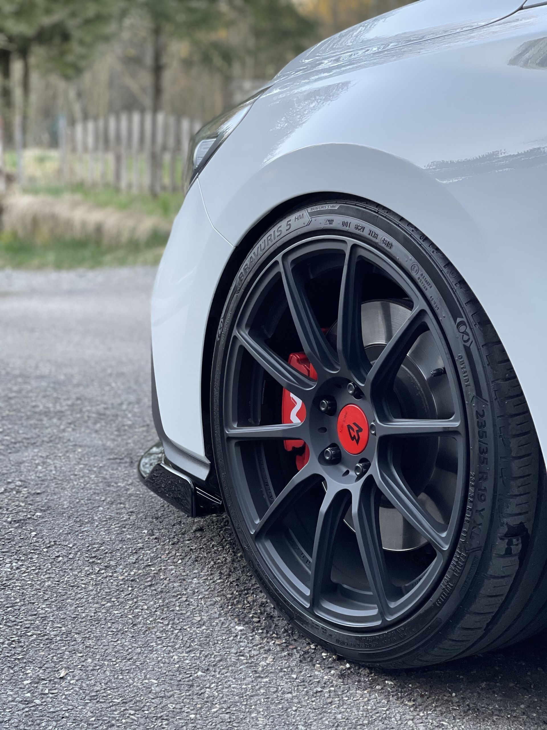 HYUNDAI i30 N PDE MF1 schwarz stumpfmatt