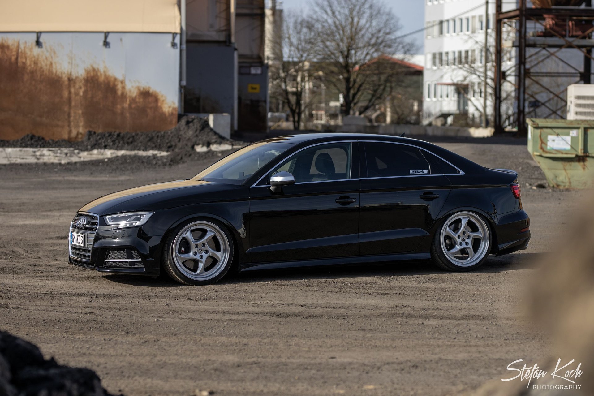 AUDI S3 Cabrio 8V - TURBO silber glänzend poliert