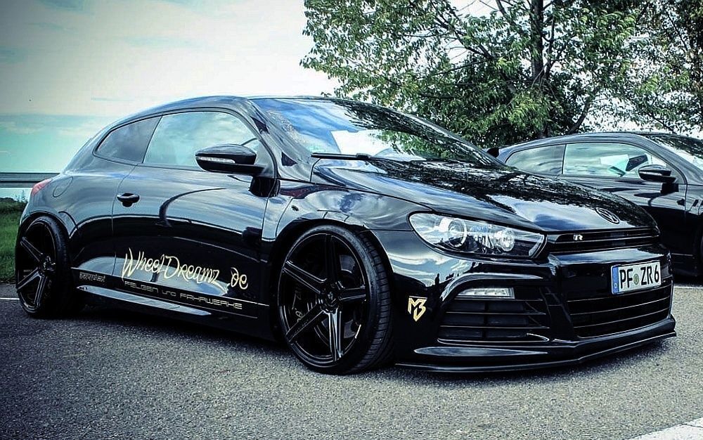 VOLKSWAGEN Scirocco R 13 - KV1 schwarz glänzend