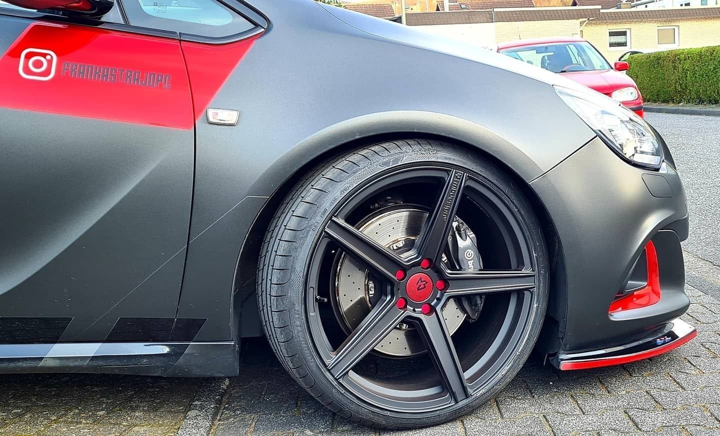 OPEL Astra GTC P-J/SW KV1 S schwarz stumpfmatt