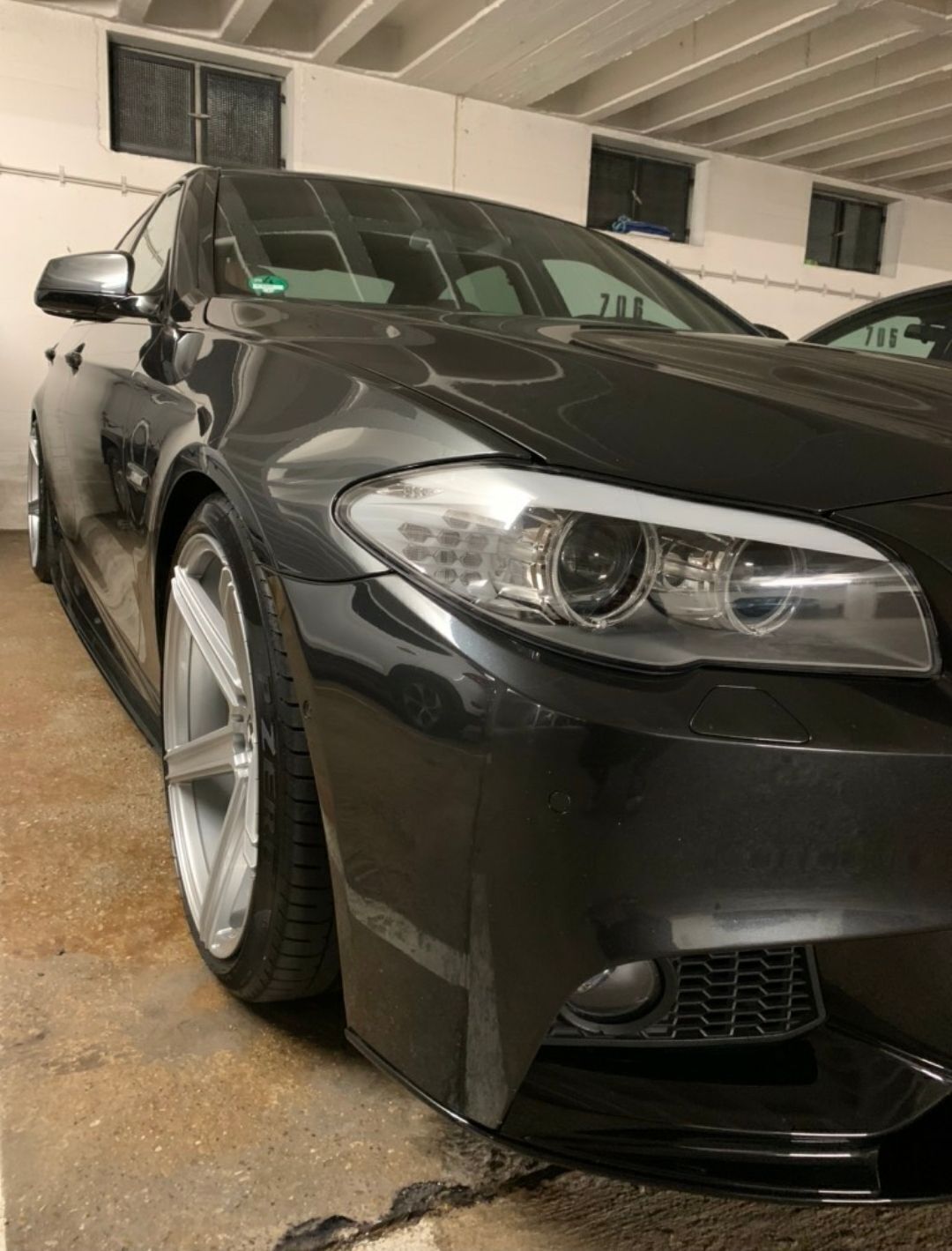 BMW 5er 5L KV1 silber glänzend