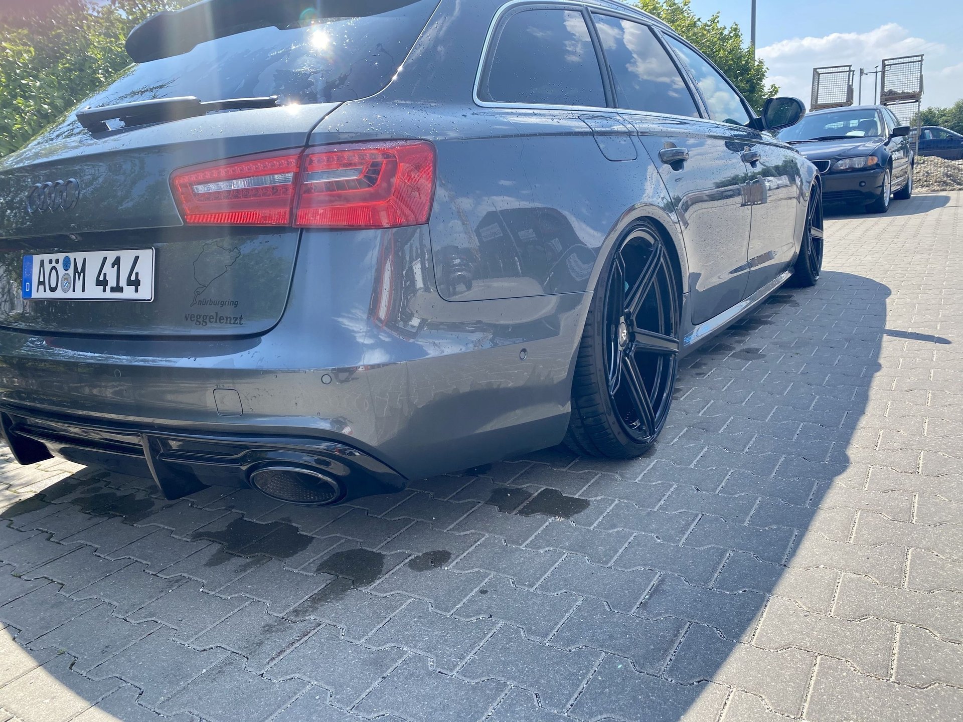 AUDI A6 4G KV1 S schwarz glänzend