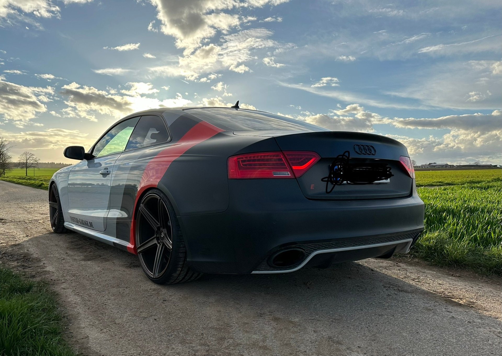 AUDI RS5 Cabrio B8 - KV1 bronze seidenmatt