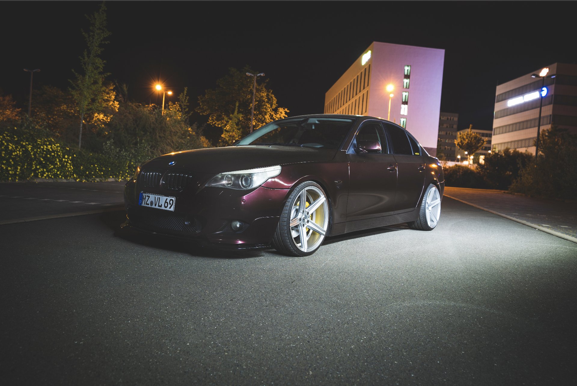 BMW 5er 560L - KV1 silber glänzend