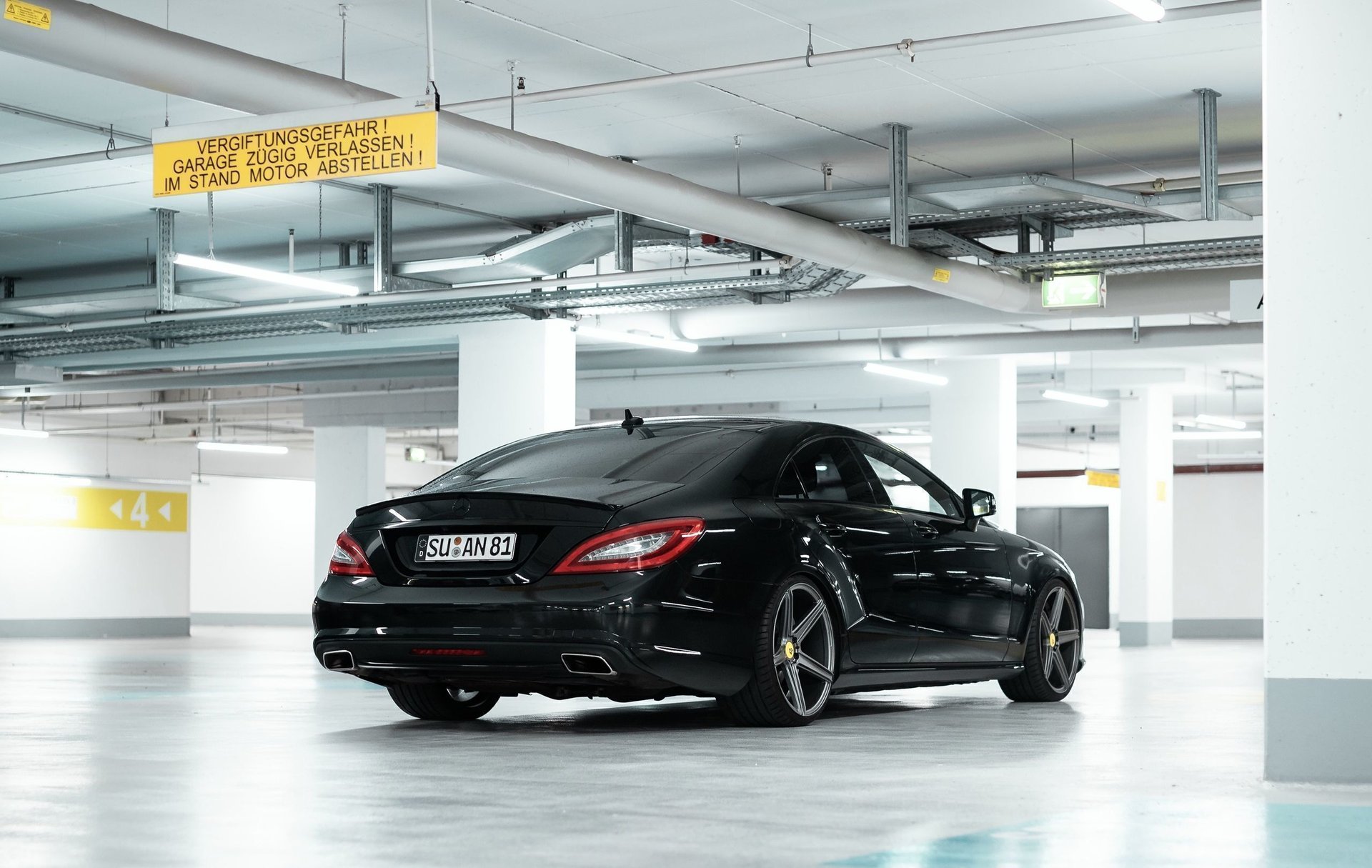 MERCEDES-BENZ CLS-Klasse 218 KV1 grau matt