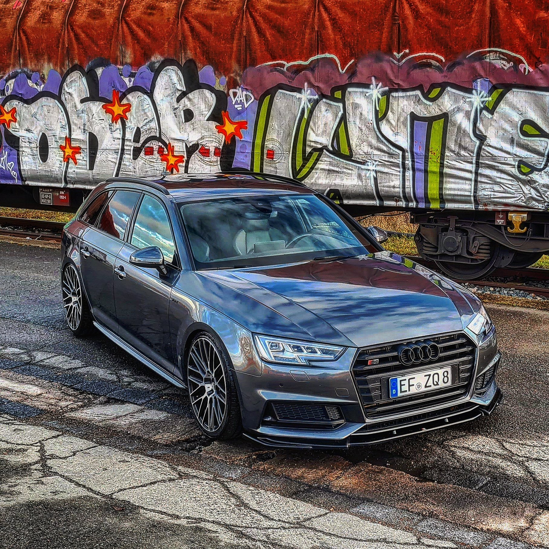 AUDI S4 Avant B8(B9) with mbDESIGN 20 inch alloy wheels