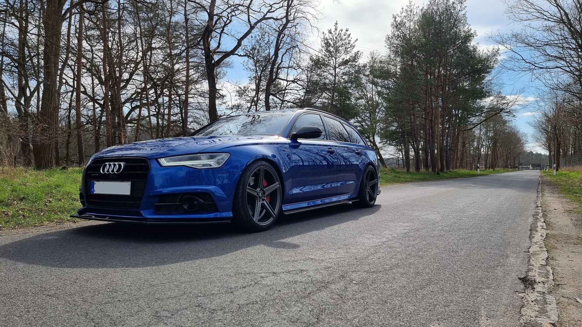AUDI A6 4G KV1 grau glänzend