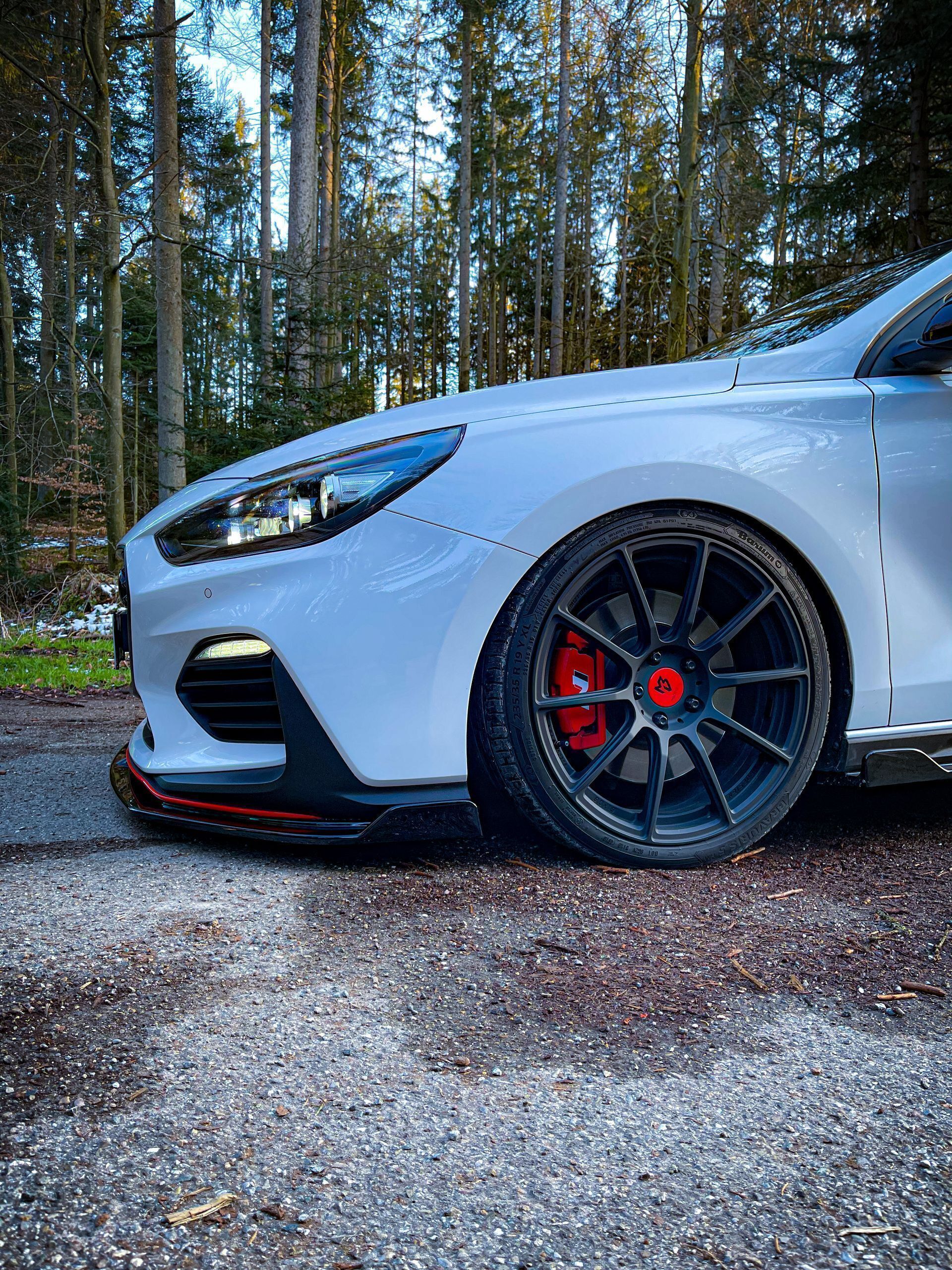 HYUNDAI i30 N PDE - MF1 schwarz stumpfmatt
