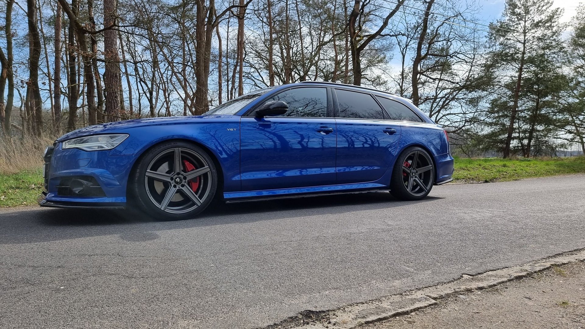 AUDI A6 4G KV1 grau glänzend