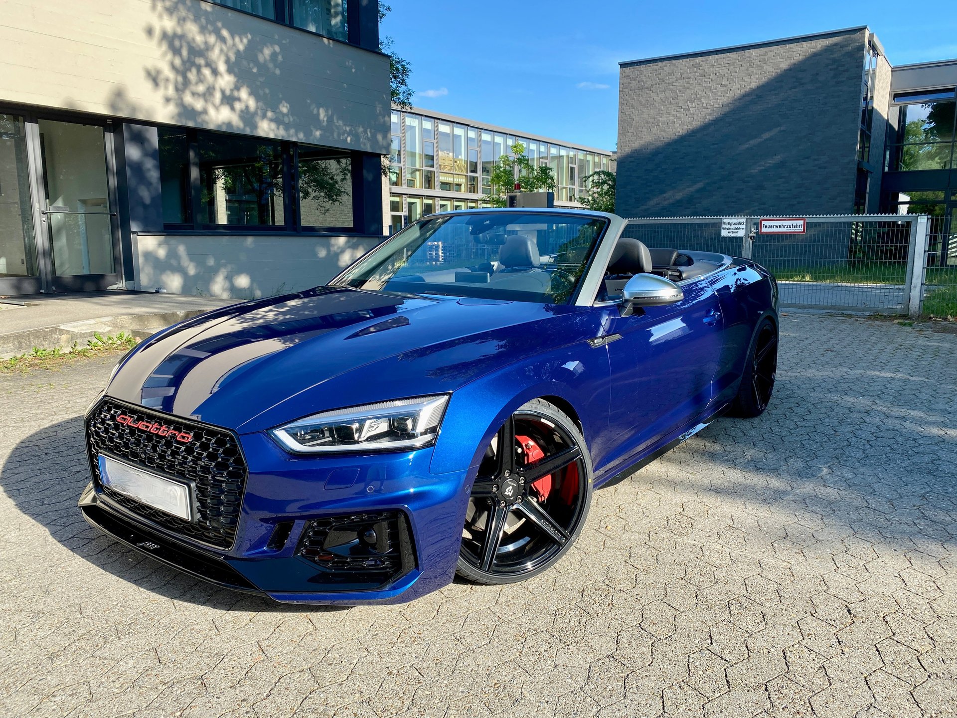 AUDI A5 Cabriolet with KV1 DC Wheels - Perfect Aesthetics & Performance