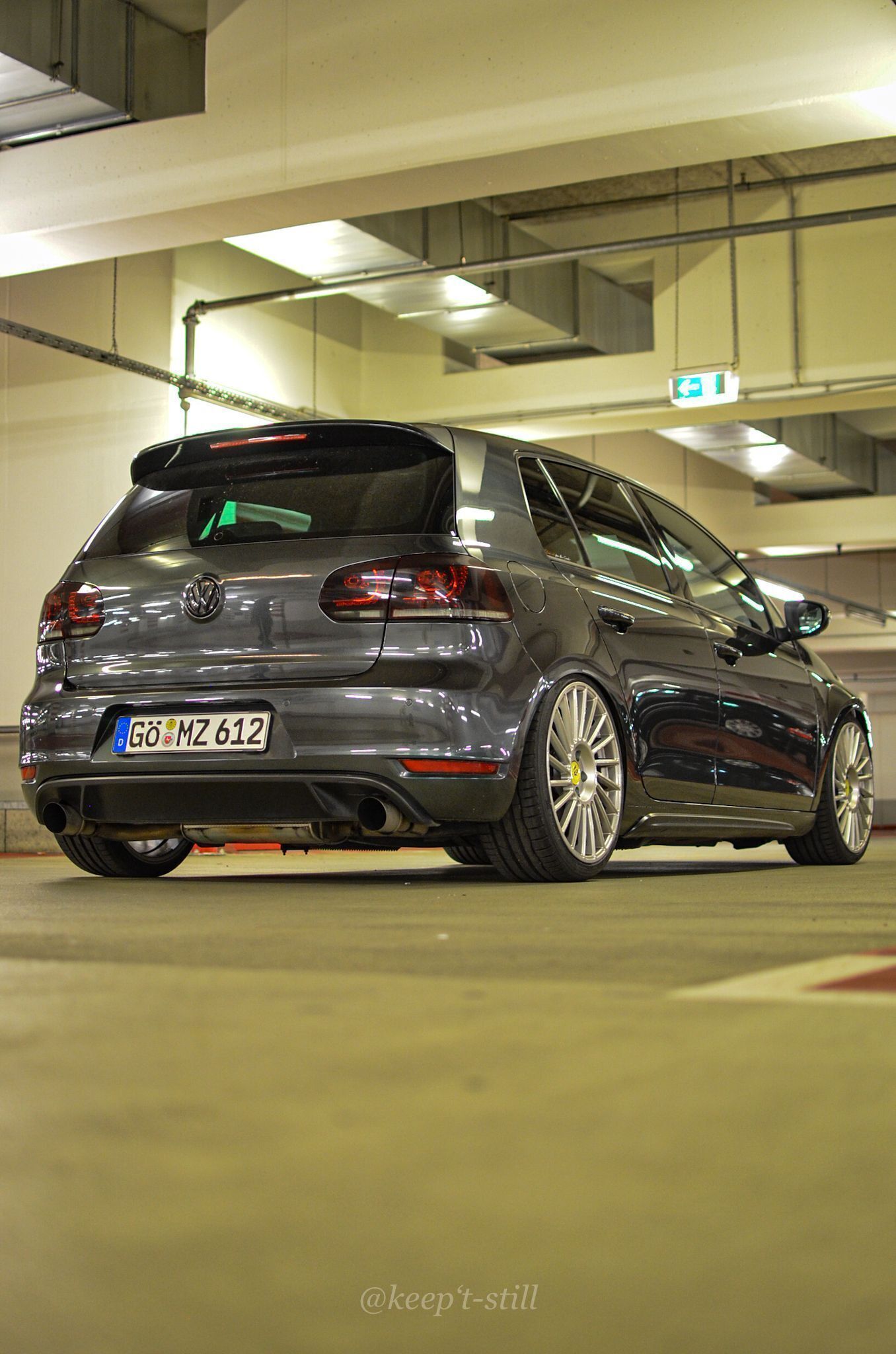 VOLKSWAGEN Golf 6 1K - VR3 silber glänzend