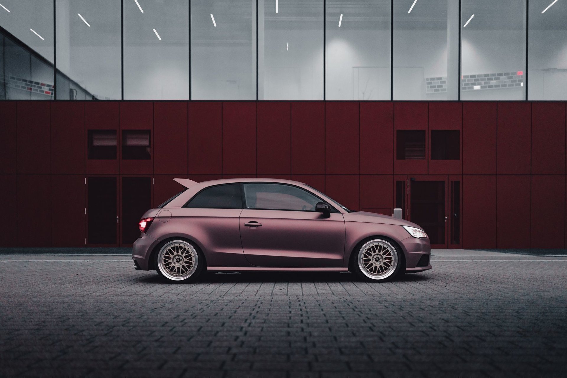 AUDI S1 8X LV1 champagner glänzend poliert