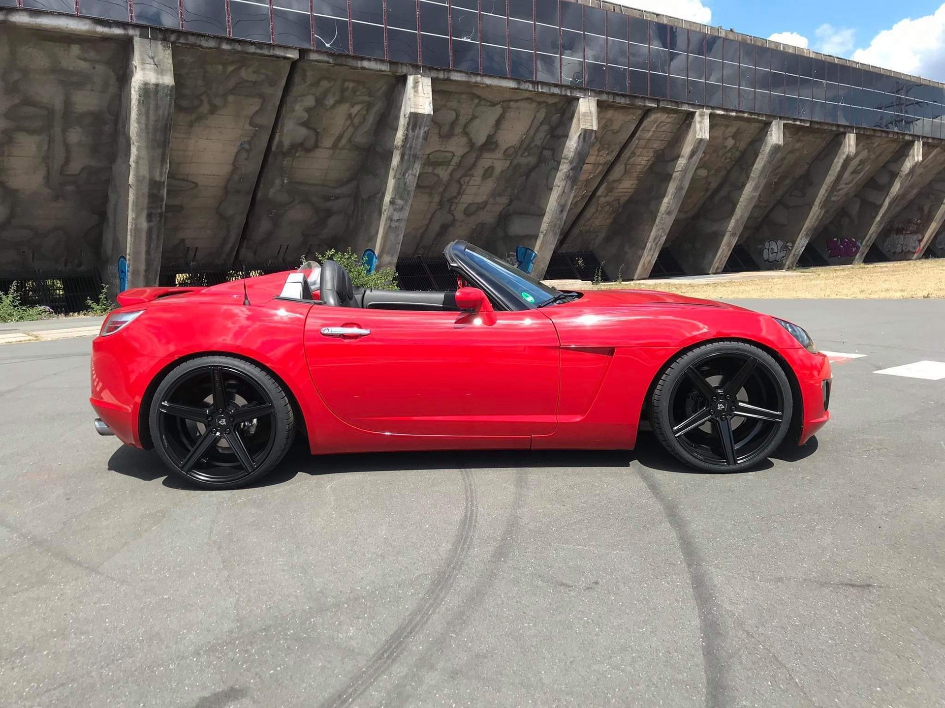 OPEL GT Roadster K/R - KV1 seidenmatt schwarz