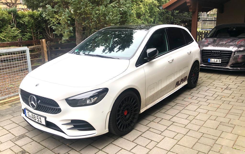 MERCEDES-BENZ B-Klasse F2B - MSP schwarz stumpfmatt
