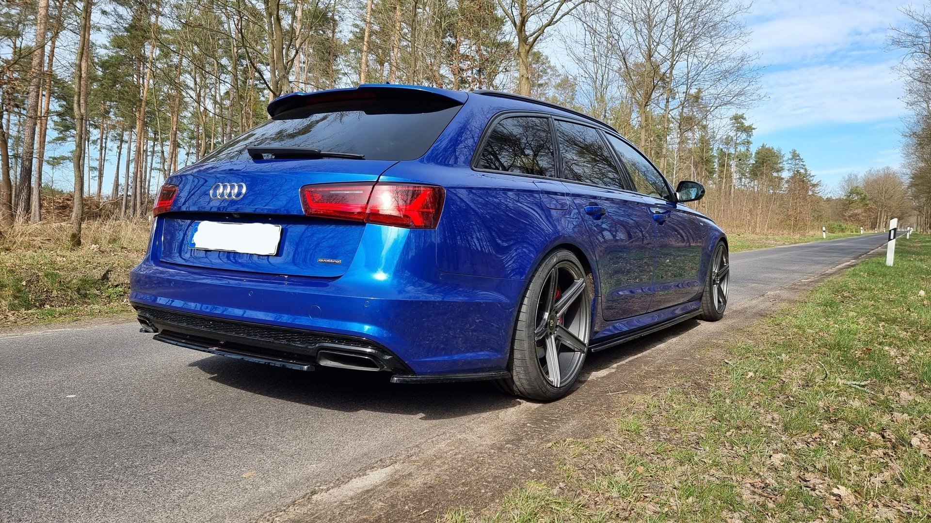 AUDI A6 4G KV1 grau glänzend