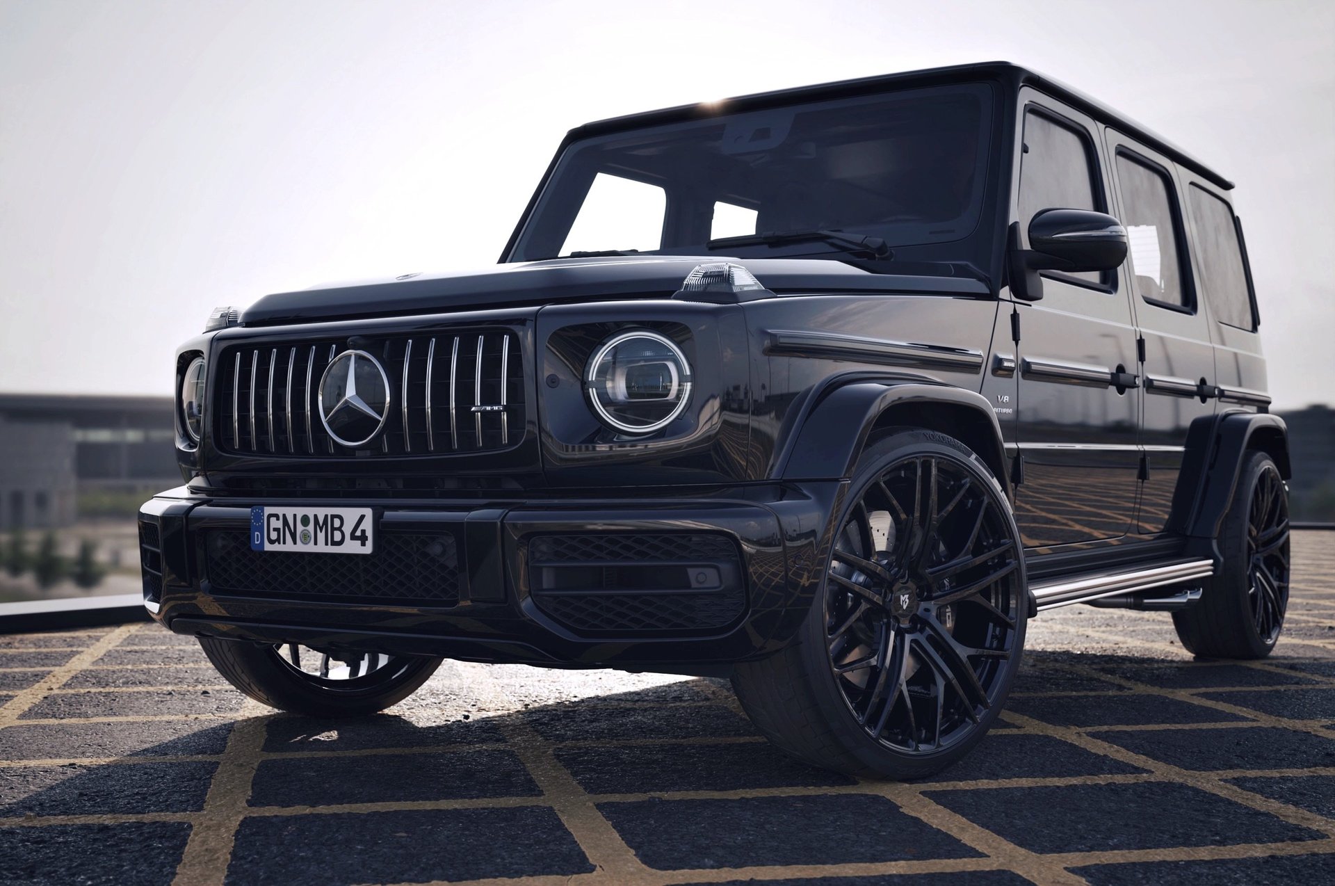 MERCEDES-BENZ G-Klasse AMG 463A - SF1 schwarz glänzend