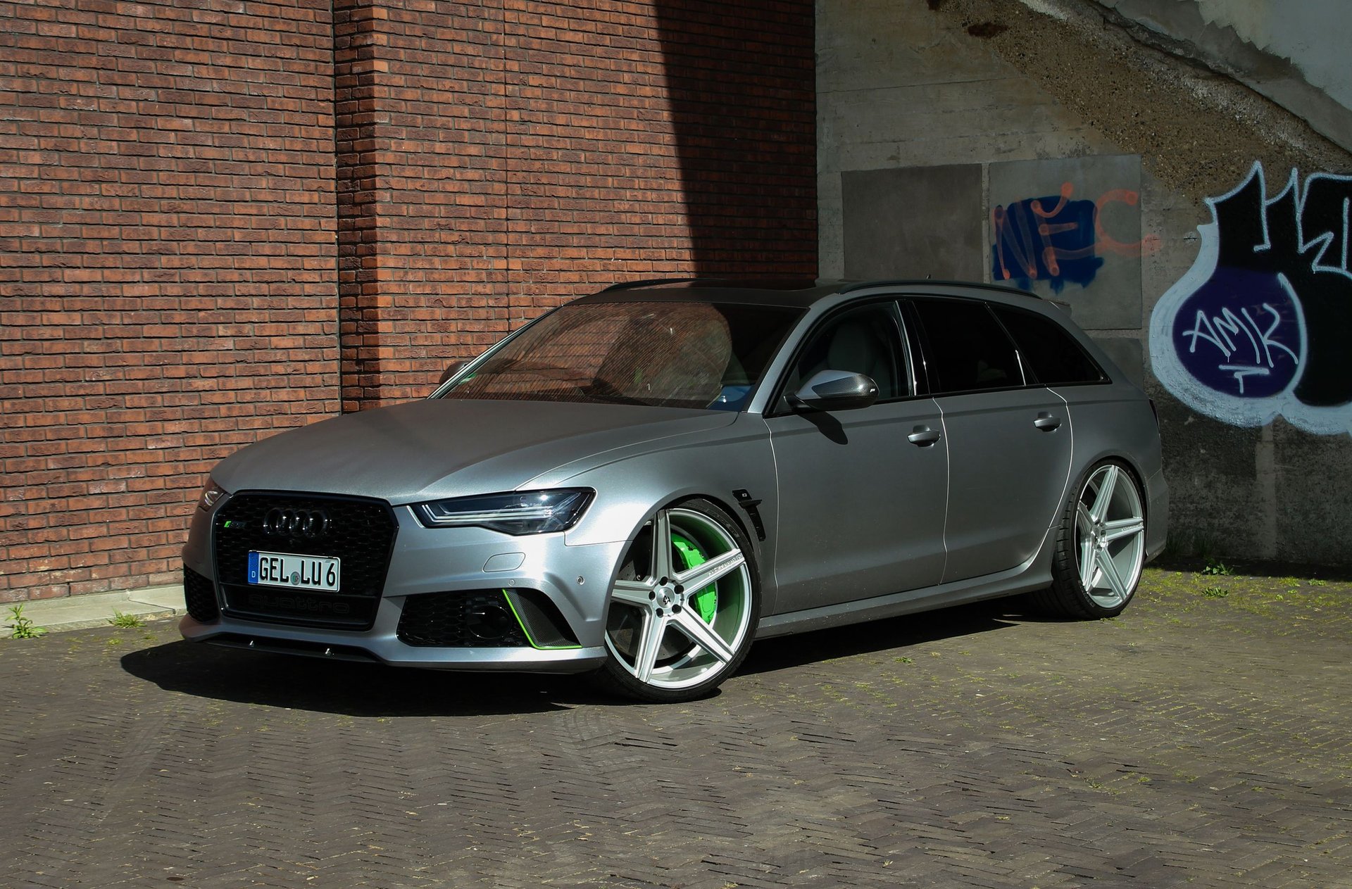 AUDI RS6 Avant 4G - KV1 silber glänzend